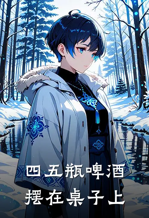 四五瓶啤酒摆在桌子上