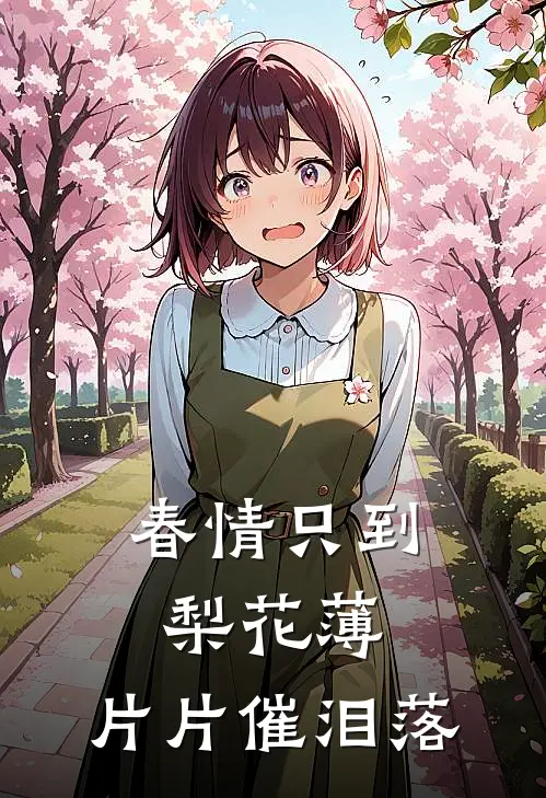 春情只到梨花薄,片片催泪落