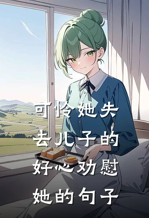 可怜她失去儿子的好心劝慰她的句子