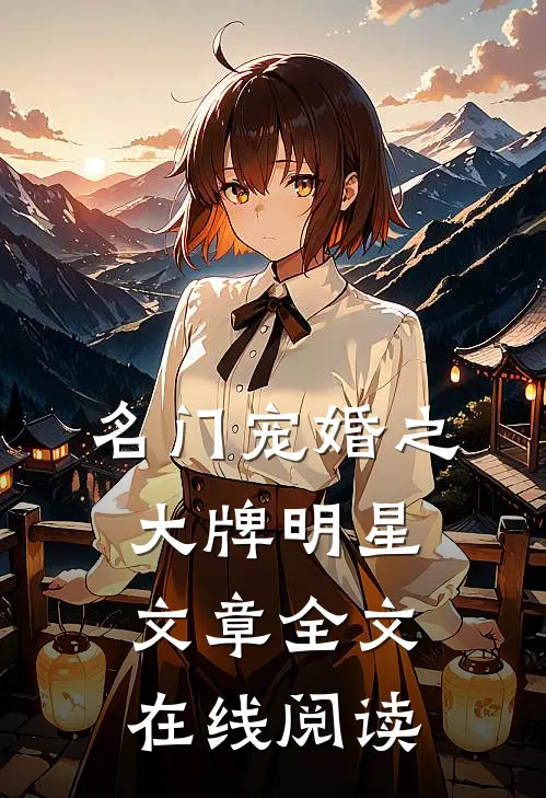 名门宠婚之大牌明星文章全文在线阅读