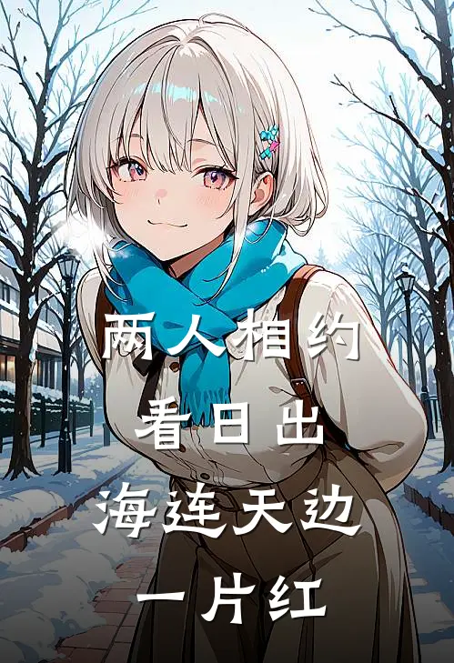 两人相约看日出,海连天边一片红