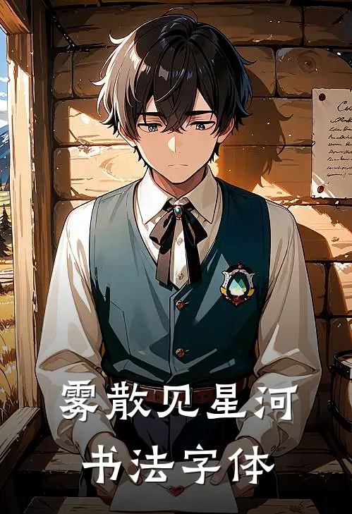 雾散见星河书法字体