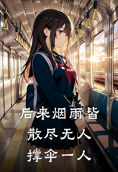 后来烟雨皆散尽无人撑伞一人