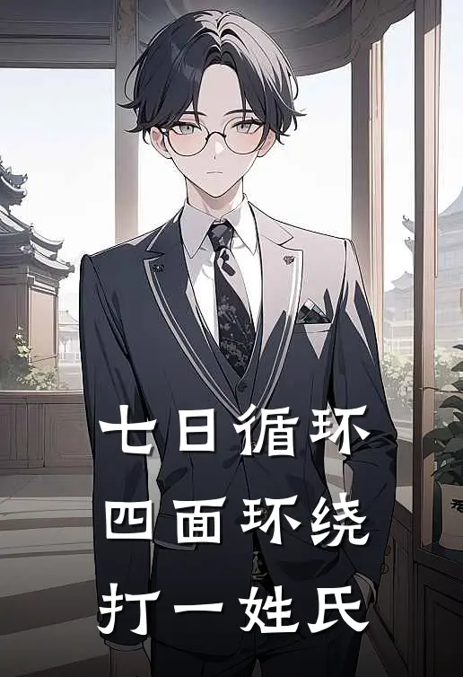 七日循环,四面环绕打一姓氏