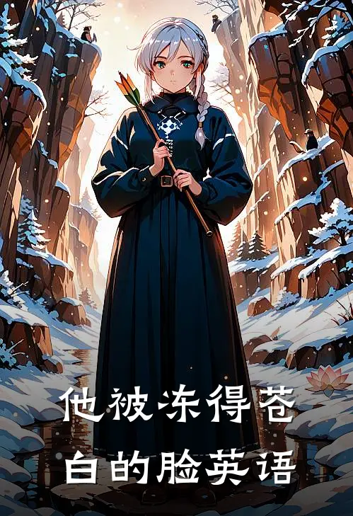 他被冻得苍白的脸英语