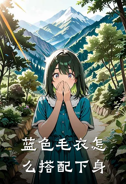 蓝色毛衣怎么搭配下身