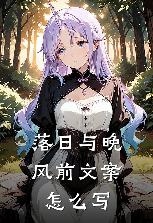 落日与晚风前文案怎么写