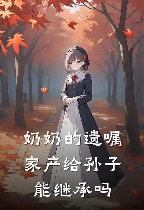 奶奶的遗嘱家产给孙子能继承吗