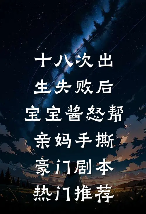 十八次出生失败后，宝宝酱怒帮亲妈手撕豪门剧本热门推荐