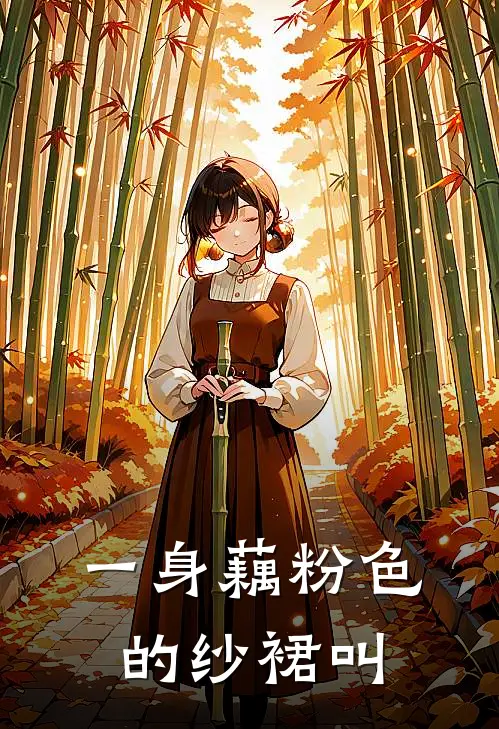 一身藕粉色的纱裙叫