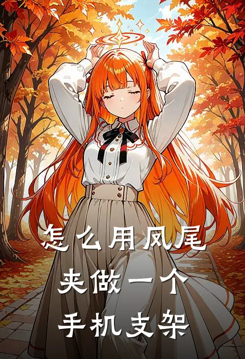 怎么用凤尾夹做一个手机支架