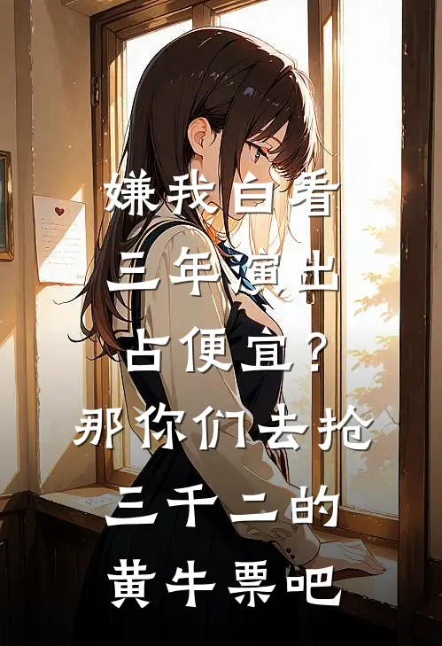 嫌我白看三年演出占便宜？那你们去抢三千二的黄牛票吧