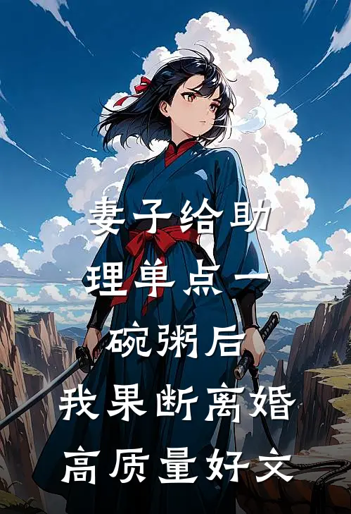 妻子给助理单点一碗粥后，我果断离婚高质量好文