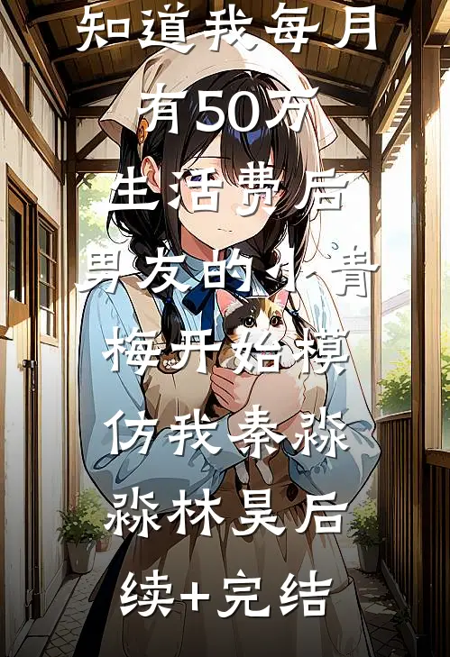 知道我每月有50万生活费后，男友的小青梅开始模仿我秦淼淼林昊后续+完结