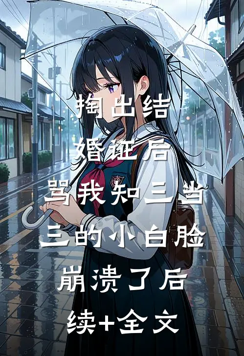 掏出结婚证后，骂我知三当三的小白脸崩溃了后续+全文