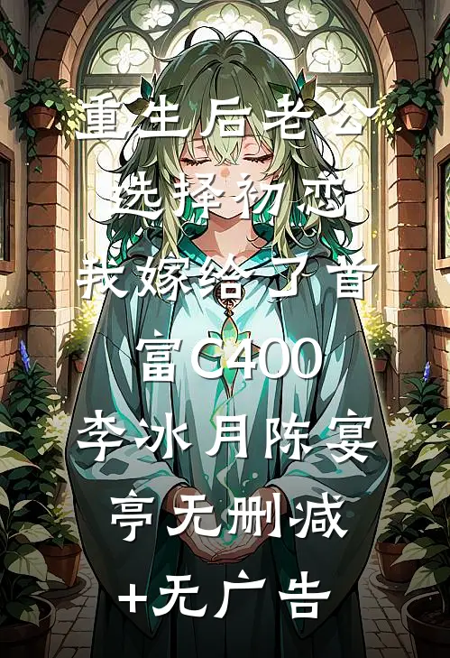 重生后老公选择初恋，我嫁给了首富C400李冰月陈宴亭无删减+无广告