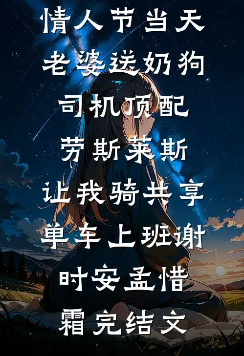 情人节当天老婆送奶狗司机顶配劳斯莱斯，让我骑共享单车上班谢时安孟惜霜完结文