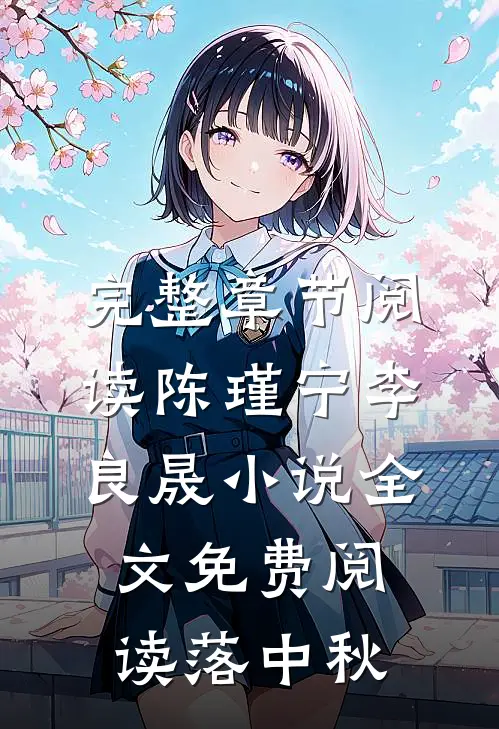 完整章节阅读陈瑾宁李良晟小说全文免费阅读落中秋