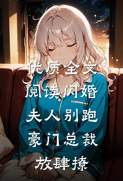 优质全文阅读闪婚：夫人别跑，豪门总裁放肆撩