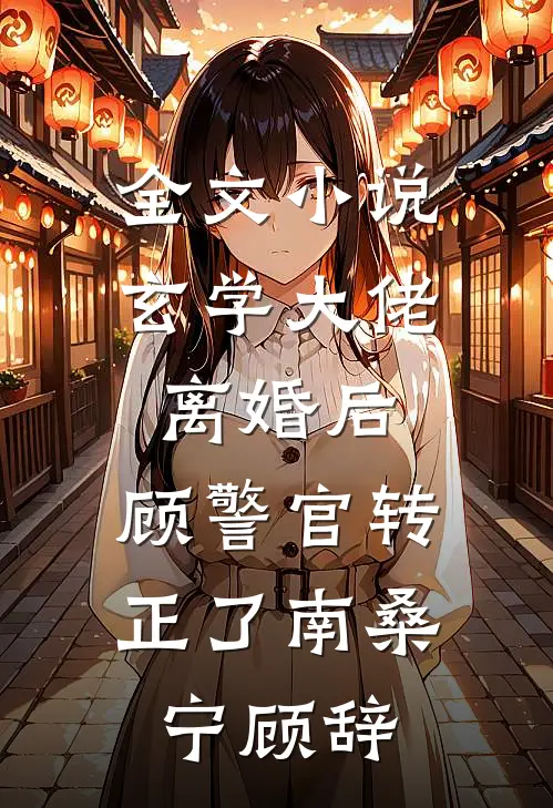 全文小说玄学大佬离婚后，顾警官转正了南桑宁顾辞