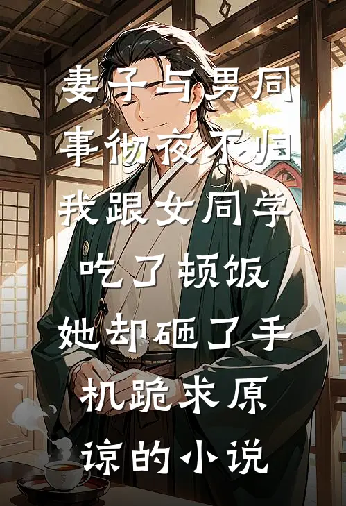 妻子与男同事彻夜不归，我跟女同学吃了顿饭，她却砸了手机跪求原谅的小说