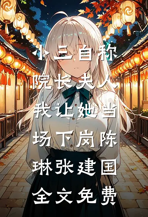 小三自称院长夫人，我让她当场下岗陈琳张建国全文免费