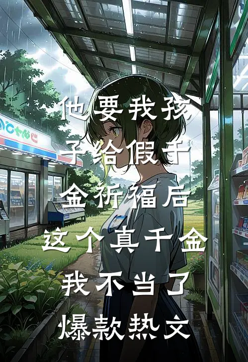 他要我孩子给假千金祈福后，这个真千金我不当了爆款热文