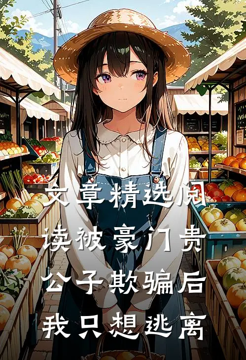 文章精选阅读被豪门贵公子欺骗后，我只想逃离