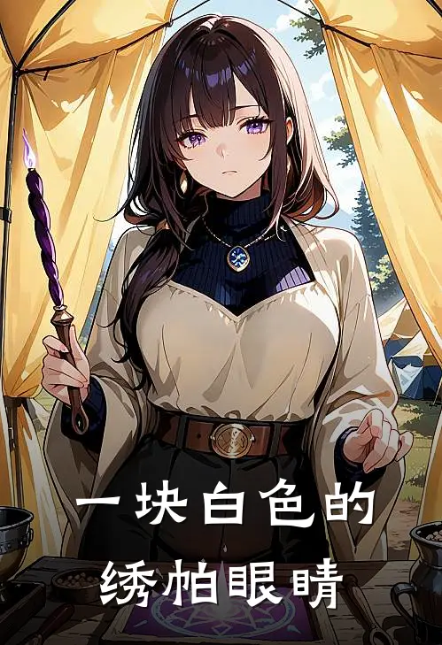 一块白色的绣帕眼睛