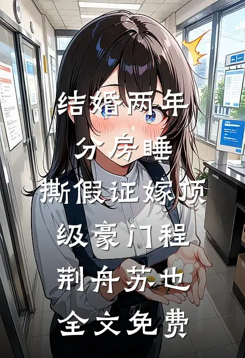 结婚两年分房睡，撕假证嫁顶级豪门程荆舟苏也全文免费