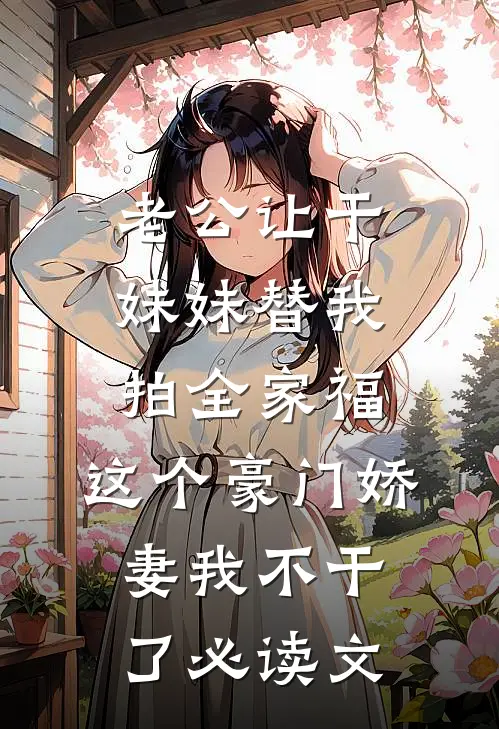 老公让干妹妹替我拍全家福，这个豪门娇妻我不干了必读文