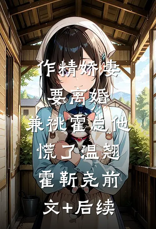 作精娇妻要离婚，兼祧霍总他慌了温翘霍靳尧前文+后续