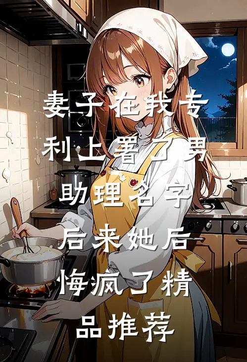 妻子在我专利上署了男助理名字，后来她后悔疯了精品推荐