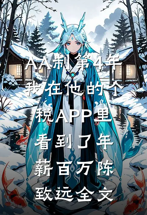 AA制第4年，我在他的个税APP里看到了年薪百万陈致远全文