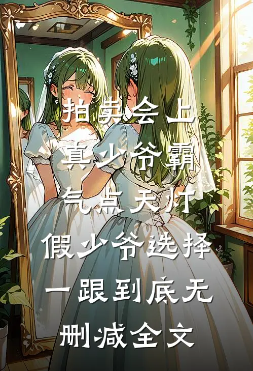 拍卖会上真少爷霸气点天灯，假少爷选择一跟到底无删减全文