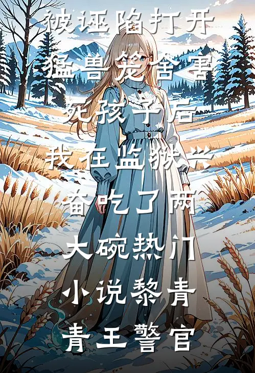被诬陷打开猛兽笼舍害死孩子后，我在监狱兴奋吃了两大碗热门小说黎青青王警官