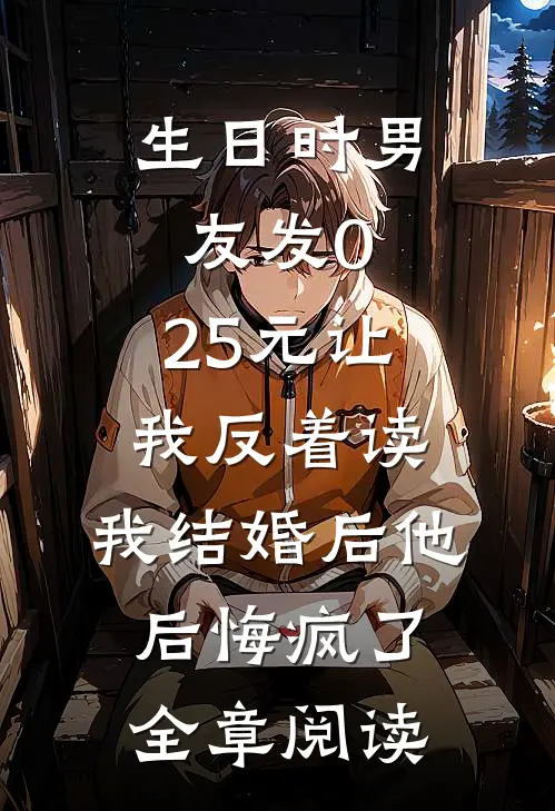 生日时男友发0.25元让我反着读，我结婚后他后悔疯了全章阅读