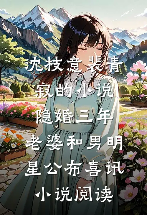 沈枝意裴青寂的小说隐婚三年，老婆和男明星公布喜讯小说阅读