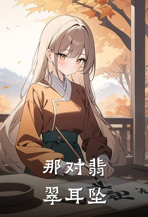 那对翡翠耳坠