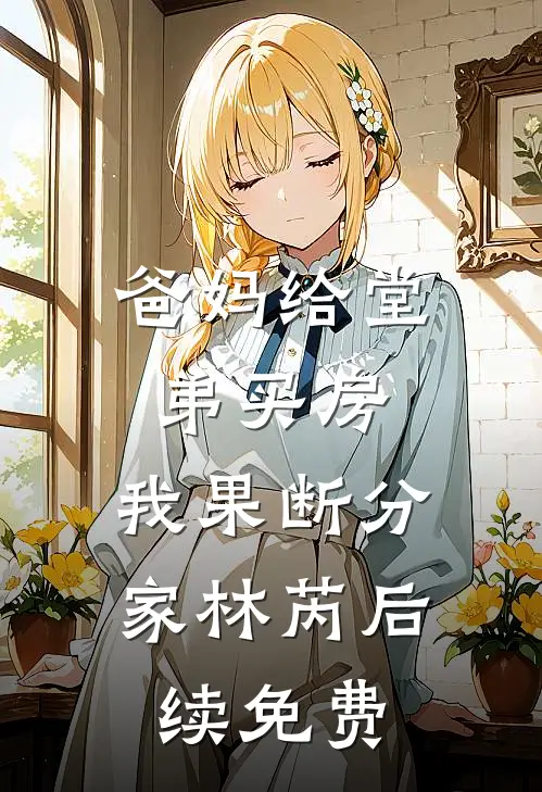 爸妈给堂弟买房，我果断分家林芮后续免费
