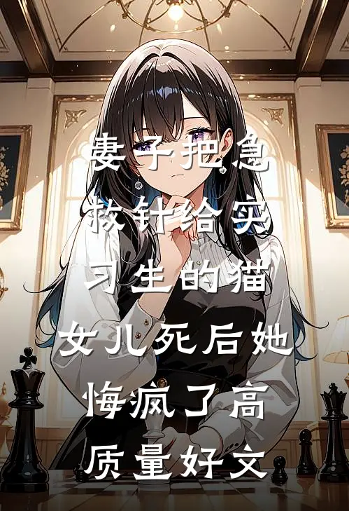 妻子把急救针给实习生的猫，女儿死后她悔疯了高质量好文