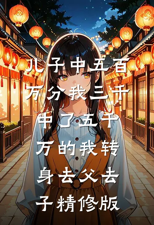 儿子中五百万分我三千，中了五千万的我转身去父去子精修版