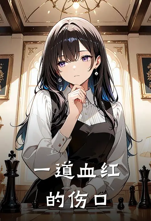 一道血红的伤口