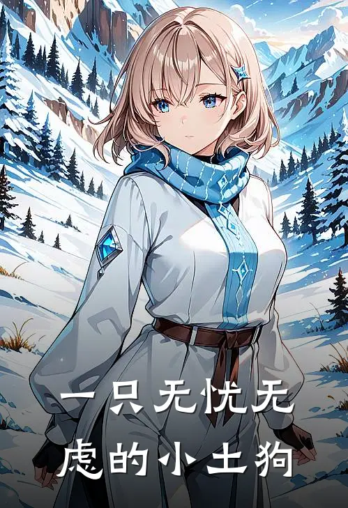 一只无忧无虑的小土狗