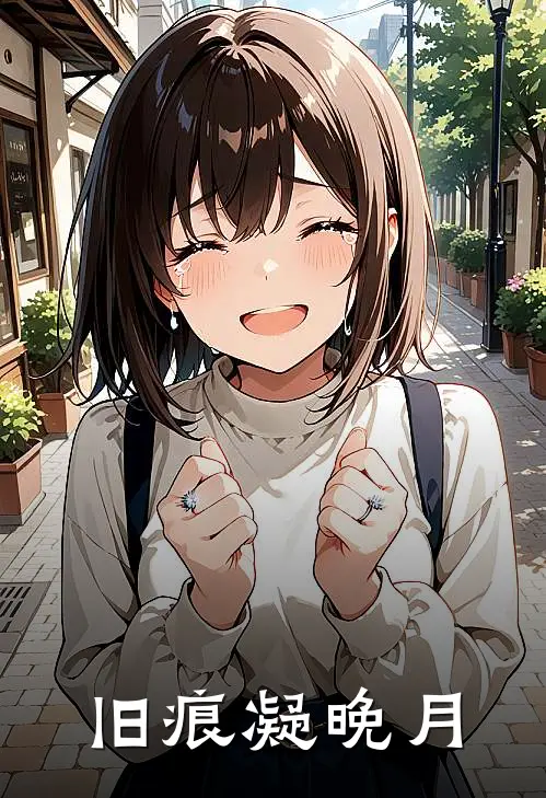 旧痕凝晚月