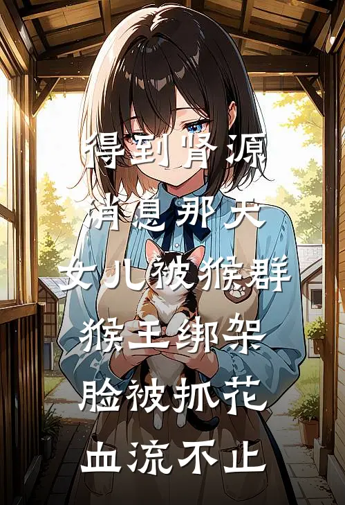 得到肾源消息那天，女儿被猴群猴王绑架脸被抓花，血流不止