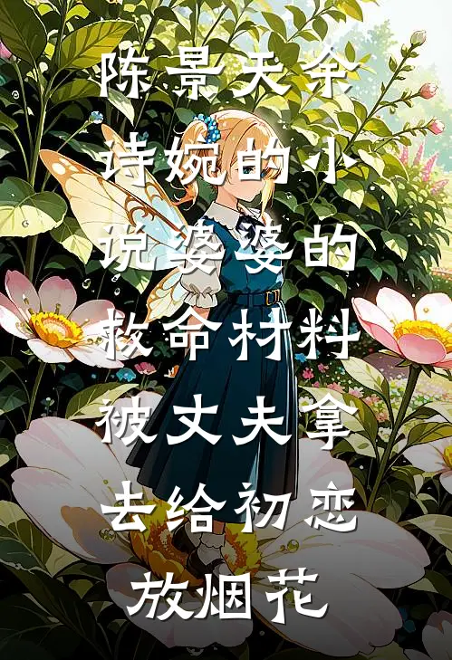 陈景天余诗婉的小说婆婆的救命材料，被丈夫拿去给初恋放烟花
