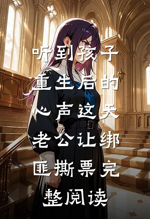 听到孩子重生后的心声这天，老公让绑匪撕票完整阅读