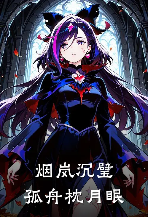 烟岚沉璧，孤舟枕月眠
