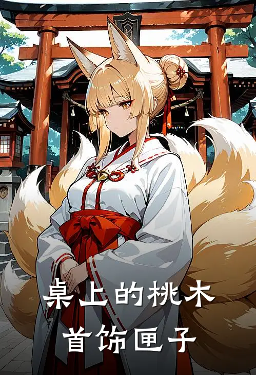 桌上的桃木首饰匣子
